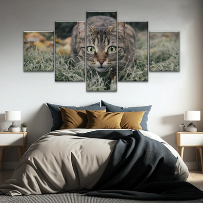 5 Piece Personalised Canvas Art With Your Own Photos Canvas Wall Art Custom Canvas Prints