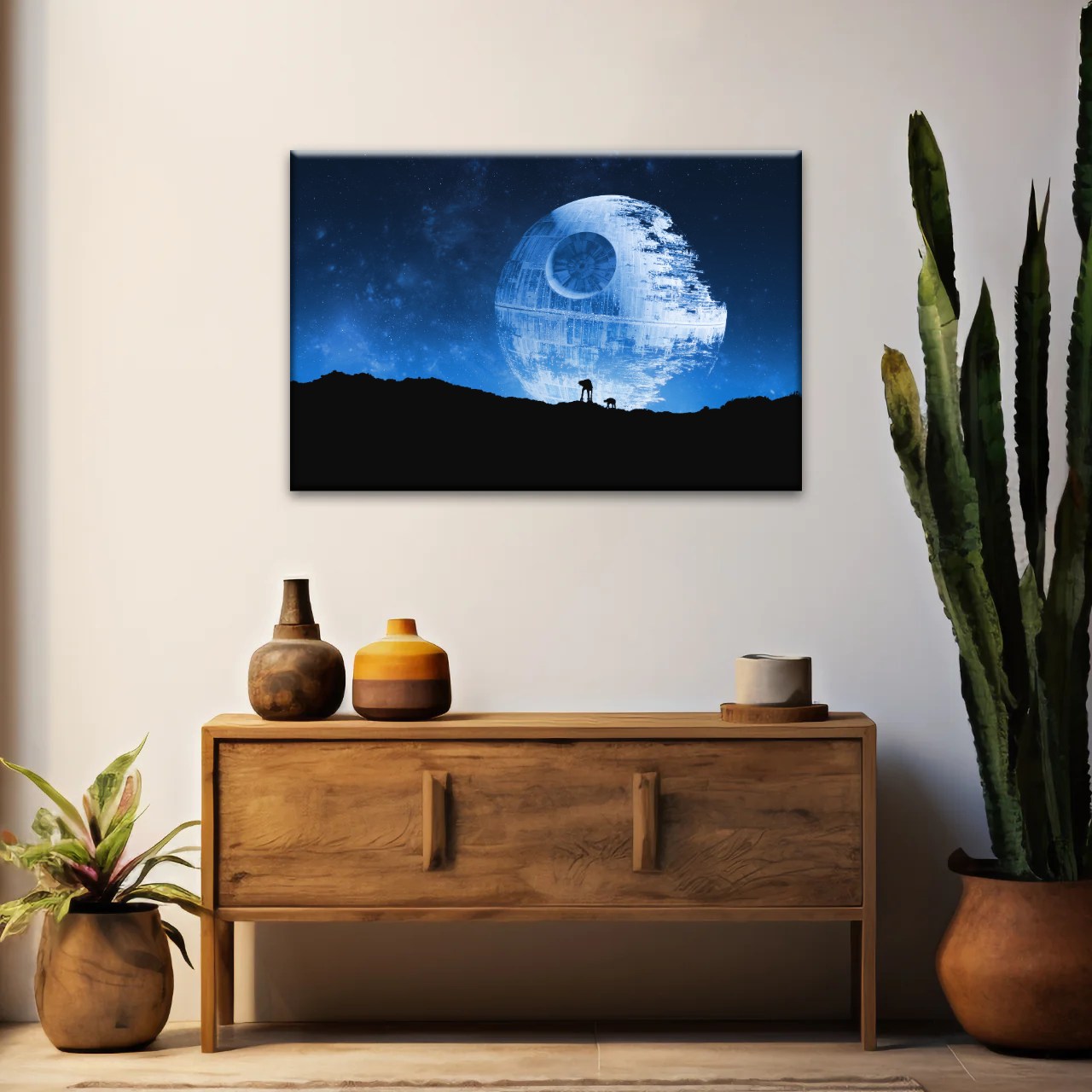 Star Wars Death Star Photos To Canvas Prints