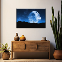 Load image into Gallery viewer, Star Wars Death Star Photos To Canvas Prints