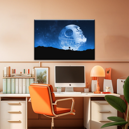 Star Wars Death Star Photos To Canvas Prints