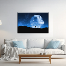 Load image into Gallery viewer, Star Wars Death Star Photos To Canvas Prints