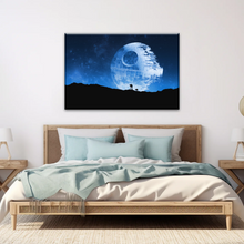 Load image into Gallery viewer, Star Wars Death Star Photos To Canvas Prints