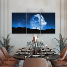 Load image into Gallery viewer, Star Wars Death Star Photos To Canvas Prints