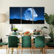 Load image into Gallery viewer, Star Wars Death Star Photos To Canvas Prints