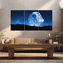 Load image into Gallery viewer, Star Wars Death Star Photos To Canvas Prints