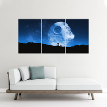Load image into Gallery viewer, Star Wars Death Star Photos To Canvas Prints