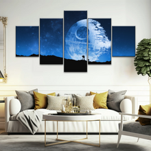Load image into Gallery viewer, Star Wars Death Star Photos To Canvas Prints