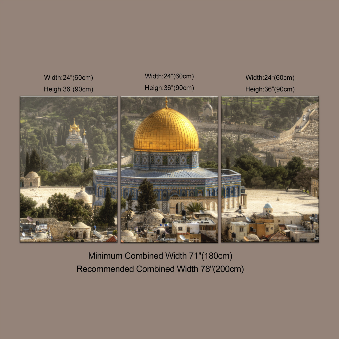 The Dome Of The Rock, Jerusalem, Israel Wall Art