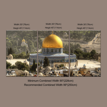 The Dome Of The Rock, Jerusalem, Israel Wall Art