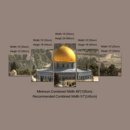 The Dome Of The Rock, Jerusalem, Israel Wall Art