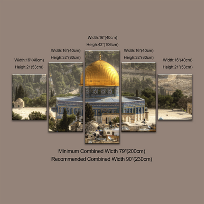 The Dome Of The Rock, Jerusalem, Israel Wall Art