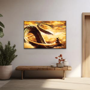 Dragon Ball Z Son Goku Wall Art Frame