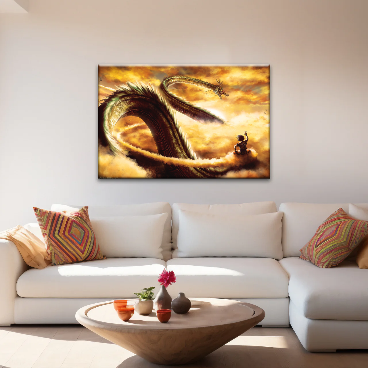 Dragon Ball Z Son Goku Wall Art Frame