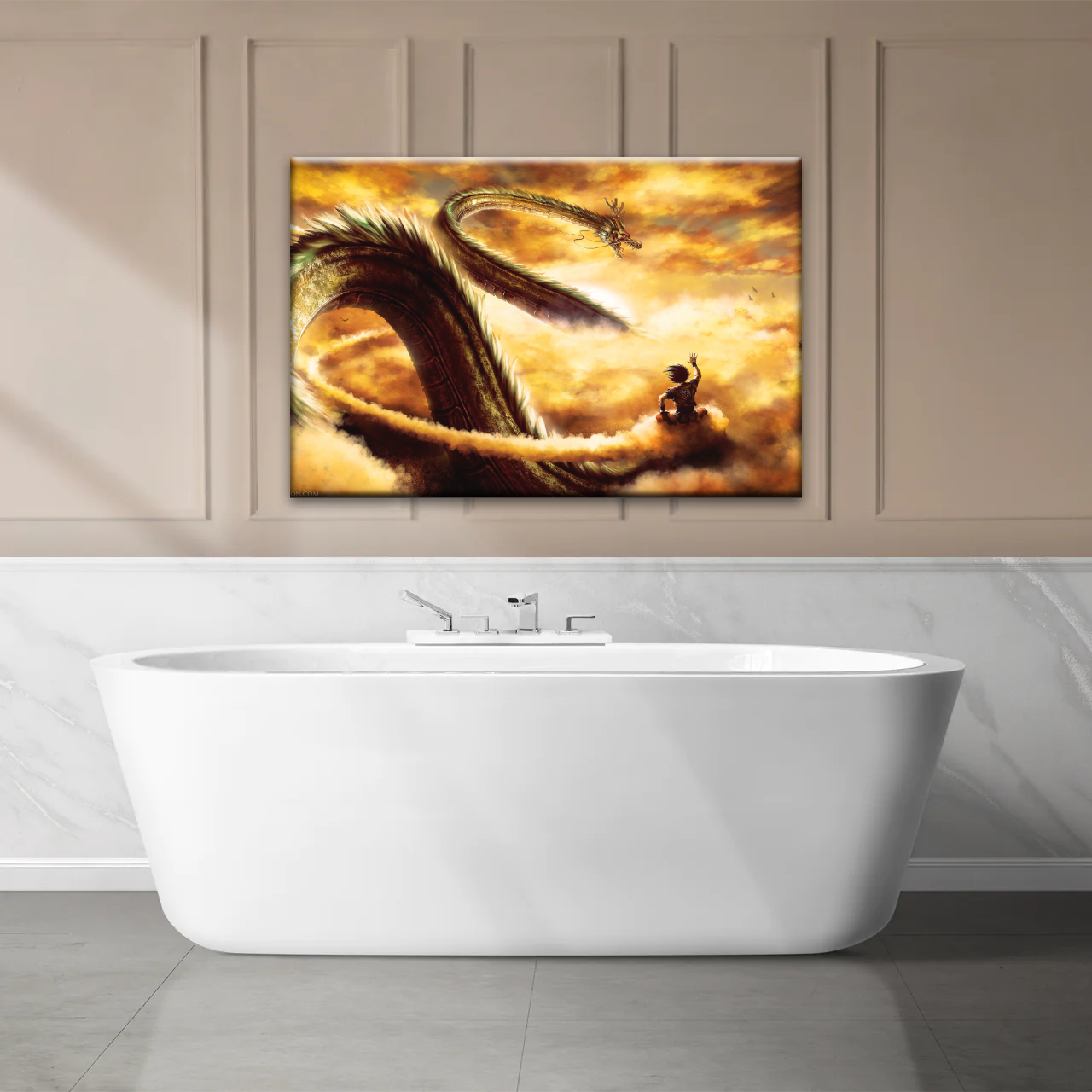 Dragon Ball Z Son Goku Wall Art Frame