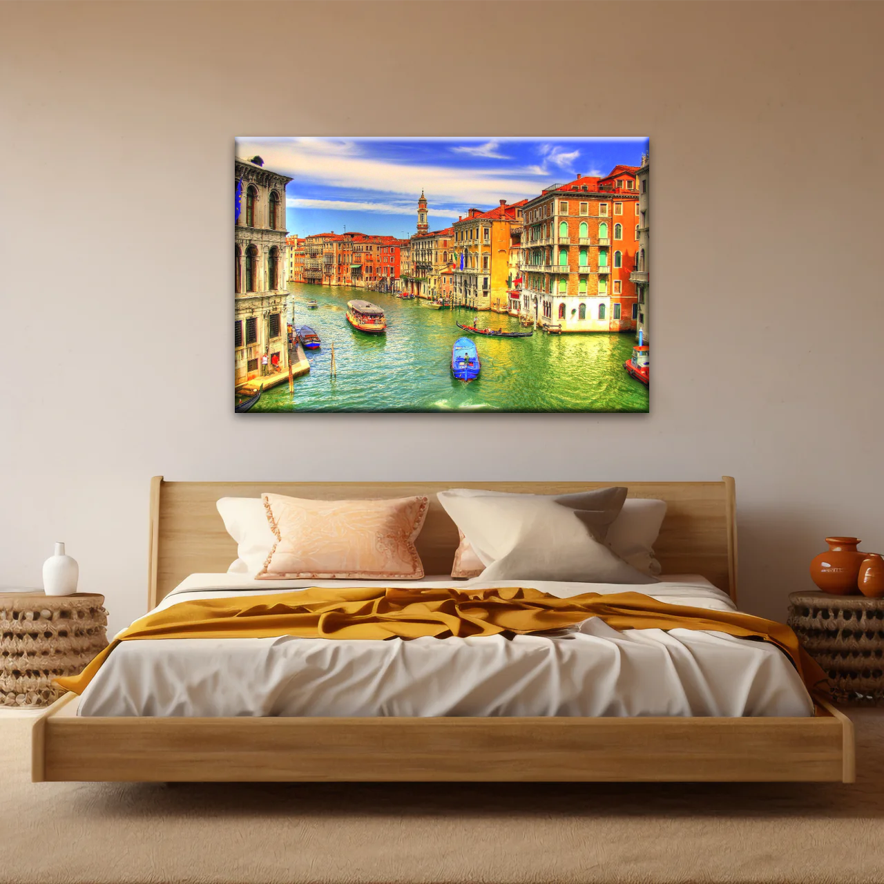 European Water City Canvas Prints From Photos