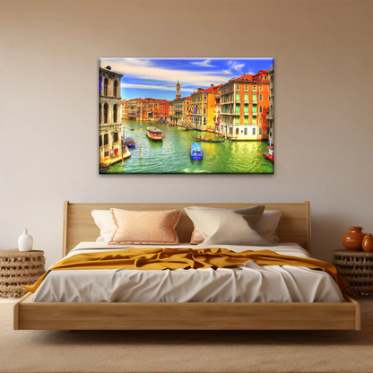 European Water City Canvas Prints From Photos