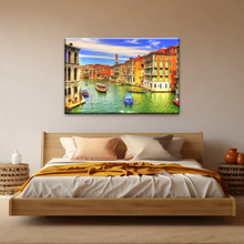 Load image into Gallery viewer, European Water City Canvas Prints From Photos