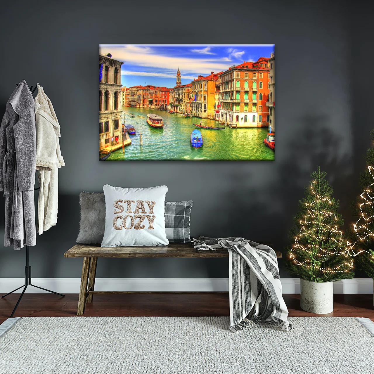 European Water City Canvas Prints From Photos