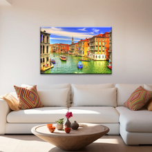 Load image into Gallery viewer, European Water City Canvas Prints From Photos