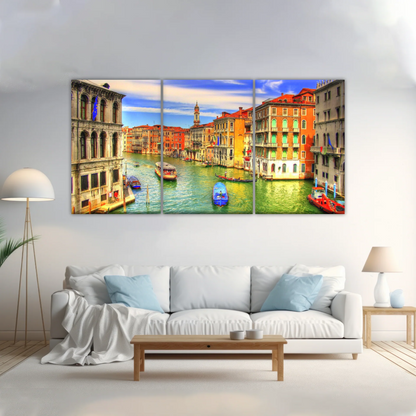 European Water City Canvas Prints From Photos