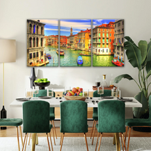 Load image into Gallery viewer, European Water City Canvas Prints From Photos
