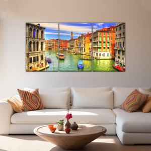 European Water City Canvas Prints From Photos