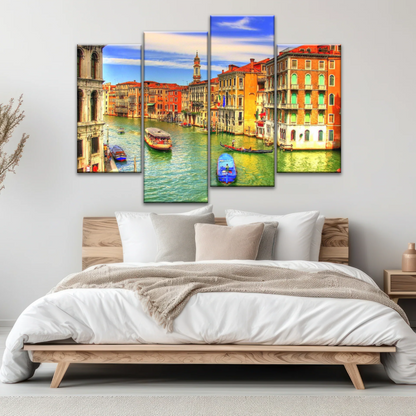 European Water City Canvas Prints From Photos