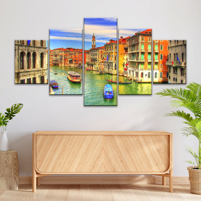 European Water City Canvas Prints From Photos