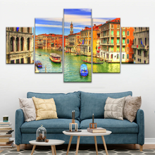 Load image into Gallery viewer, European Water City Canvas Prints From Photos