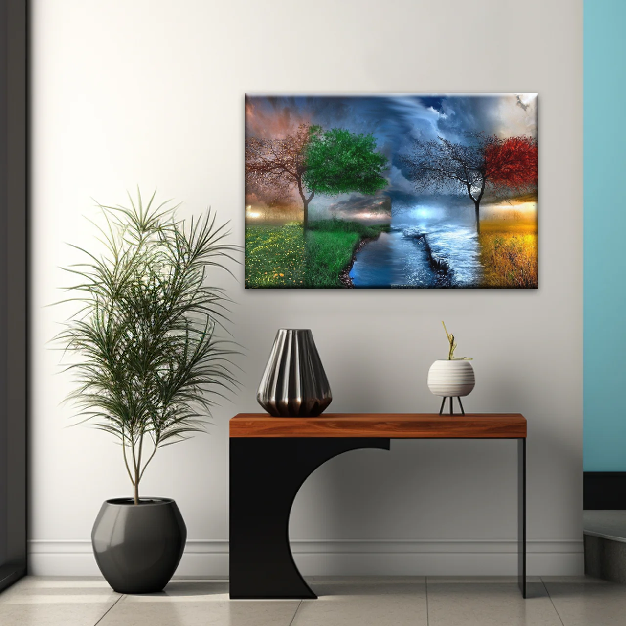 Four Seasons Scenery Canvas Prints Costco