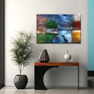 Four Seasons Scenery Canvas Prints Costco