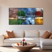 Load image into Gallery viewer, Four Seasons Scenery Canvas Prints Costco