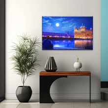 Load image into Gallery viewer, Golden Temple Harmandir Sahib In The City of Amritsar Punjab India Canvas Art Print