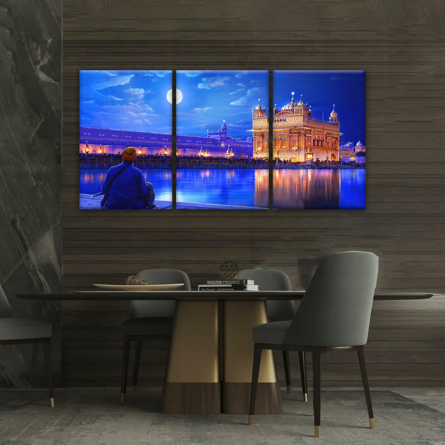 Golden Temple Harmandir Sahib In The City of Amritsar Punjab India Canvas Art Print