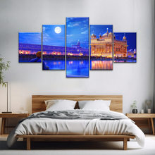 Load image into Gallery viewer, Golden Temple Harmandir Sahib In The City of Amritsar Punjab India Canvas Art Print