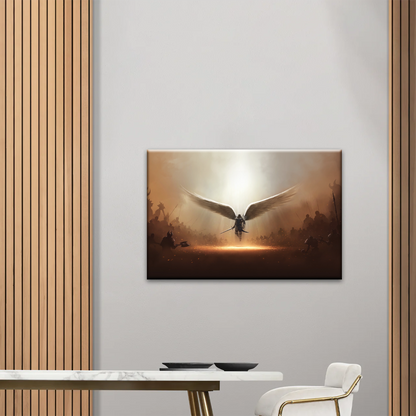 Guardian Angel Holding Sword Canvas Prints From Photos