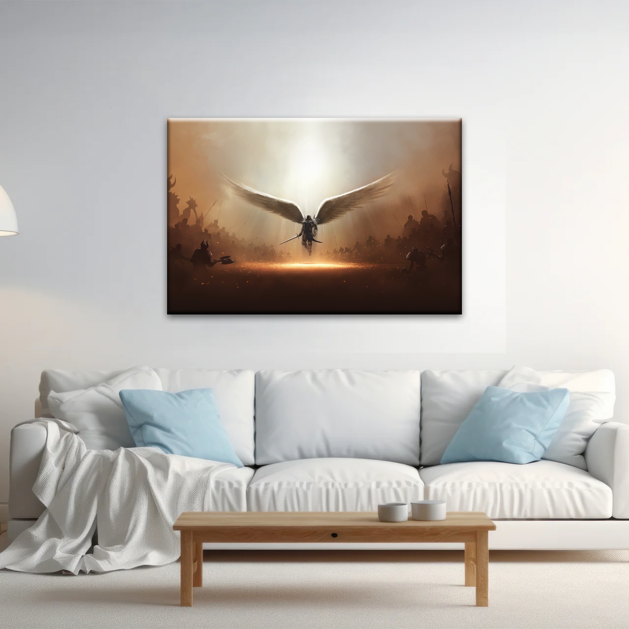 Guardian Angel Holding Sword Canvas Prints From Photos