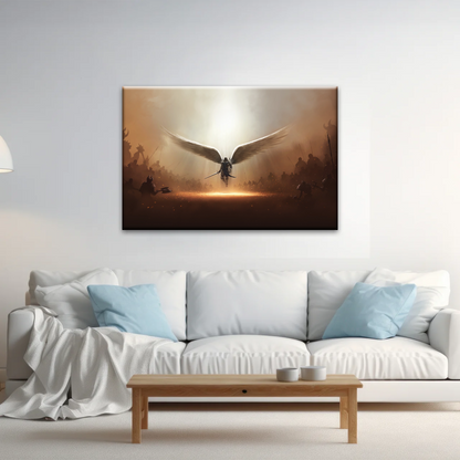 Guardian Angel Holding Sword Canvas Prints From Photos