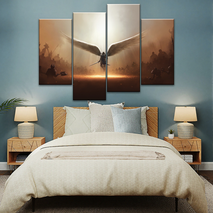 Guardian Angel Holding Sword Canvas Prints From Photos