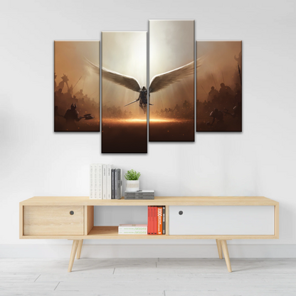 Guardian Angel Holding Sword Canvas Prints From Photos