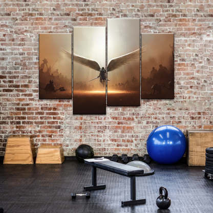 Guardian Angel Holding Sword Canvas Prints From Photos