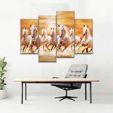 Load image into Gallery viewer, WALLERAA Seven Lucky Running Horses Canvas Prints With Frame