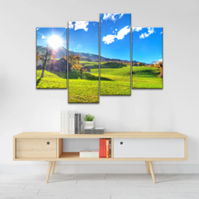 Load image into Gallery viewer, Houses Surrounded By Grass During Daytime Photos On Canvas Print