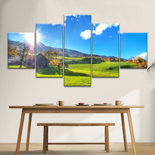 Load image into Gallery viewer, Houses Surrounded By Grass During Daytime Photos On Canvas Print