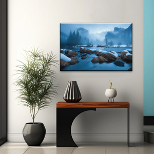 Ice In The Lake Melts Wall Decoration Art