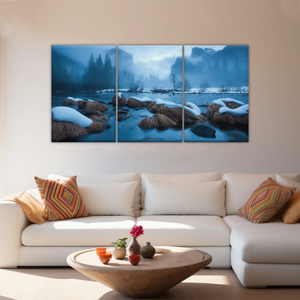 Ice In The Lake Melts Wall Decoration Art