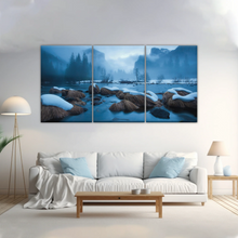 Load image into Gallery viewer, Ice In The Lake Melts Wall Decoration Art