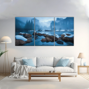 Ice In The Lake Melts Wall Decoration Art