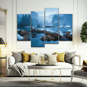 Ice In The Lake Melts Wall Decoration Art