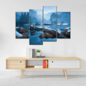 Ice In The Lake Melts Wall Decoration Art